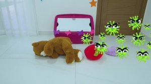 История про Алису и микробов 😍  Будьте здоровы и мойте руки!