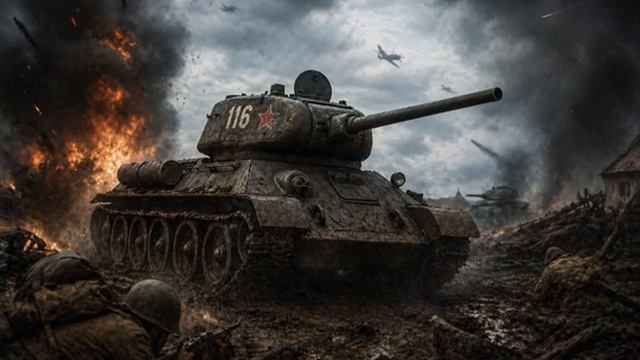 Песня танкиста Т-34 во время Курской битвы [get.gt]