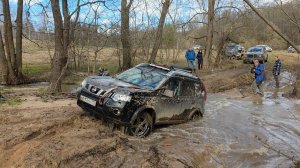 Tank 300, MPS, BAIC буксуют в грязи. У Kyron, Vitara сломались АКПП. Кроссоверы X-Trail, Kodiaq жгут