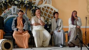 Кришна прия д.д. - прославления на Вьяса пуджу. Дикша-ретрит 2021. Беларусь.