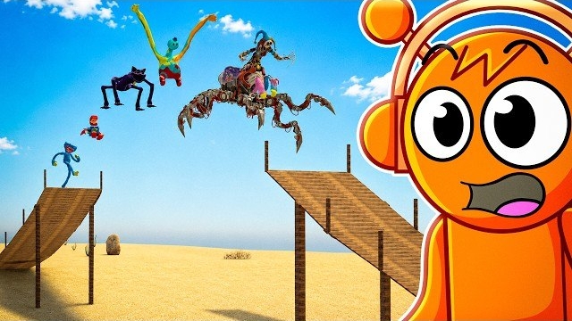 КТО СОВЕРШИТ ПРЫЖОК...?? (Время игры с Поппи, 5) Спрунки ИНКРЕДИБОКС