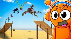 КТО СОВЕРШИТ ПРЫЖОК...?? (Время игры с Поппи, 5) Спрунки ИНКРЕДИБОКС