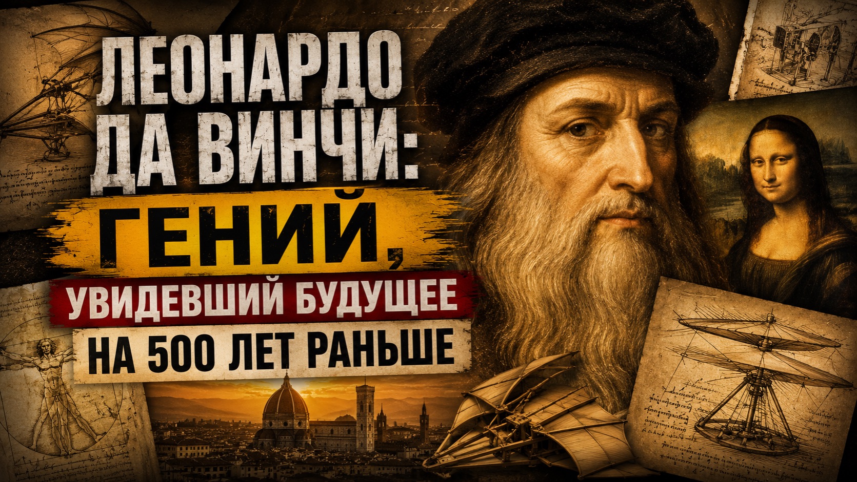 Леонардо да Винчи: Гений, увидевший будущее на 500 лет раньше | Документальный Фильм