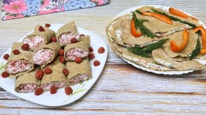 Заварные овсяные лепешки. С начинками. Без глютена.
