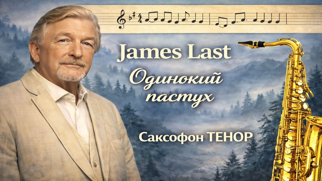🎷 Sax Tenor — The Lonely Shepherd / Одинокий пастух | Видеоноты
