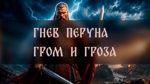 ГНЕВ ПЕРУНА. ГРОМ И ГРОЗА ▴ ВЕДЬМИНА ИЗБА. ИНГА ХОСРОЕВА