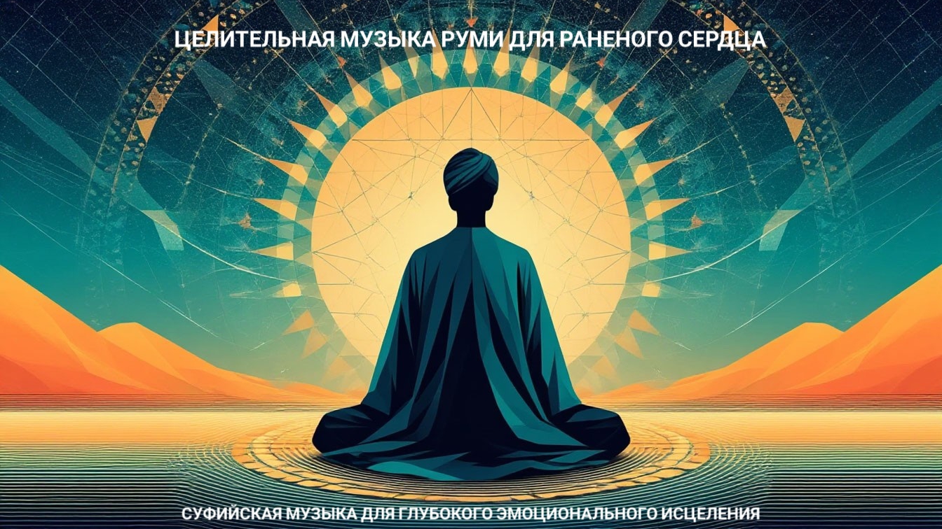 Целительная музыка Руми для раненого сердца | Суфийская музыка для глубокого эмоционального исцелени