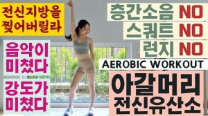 afit- 전적으로 저를 믿고 따라오시면 체중감량을 무조건 약속드리는 아갈머리 전신유산소 / NO SQUAT, NO LUNGE, NO JUMP AEROBIC WORKOUT