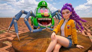 Марио-монстр любил Руми в Gmod