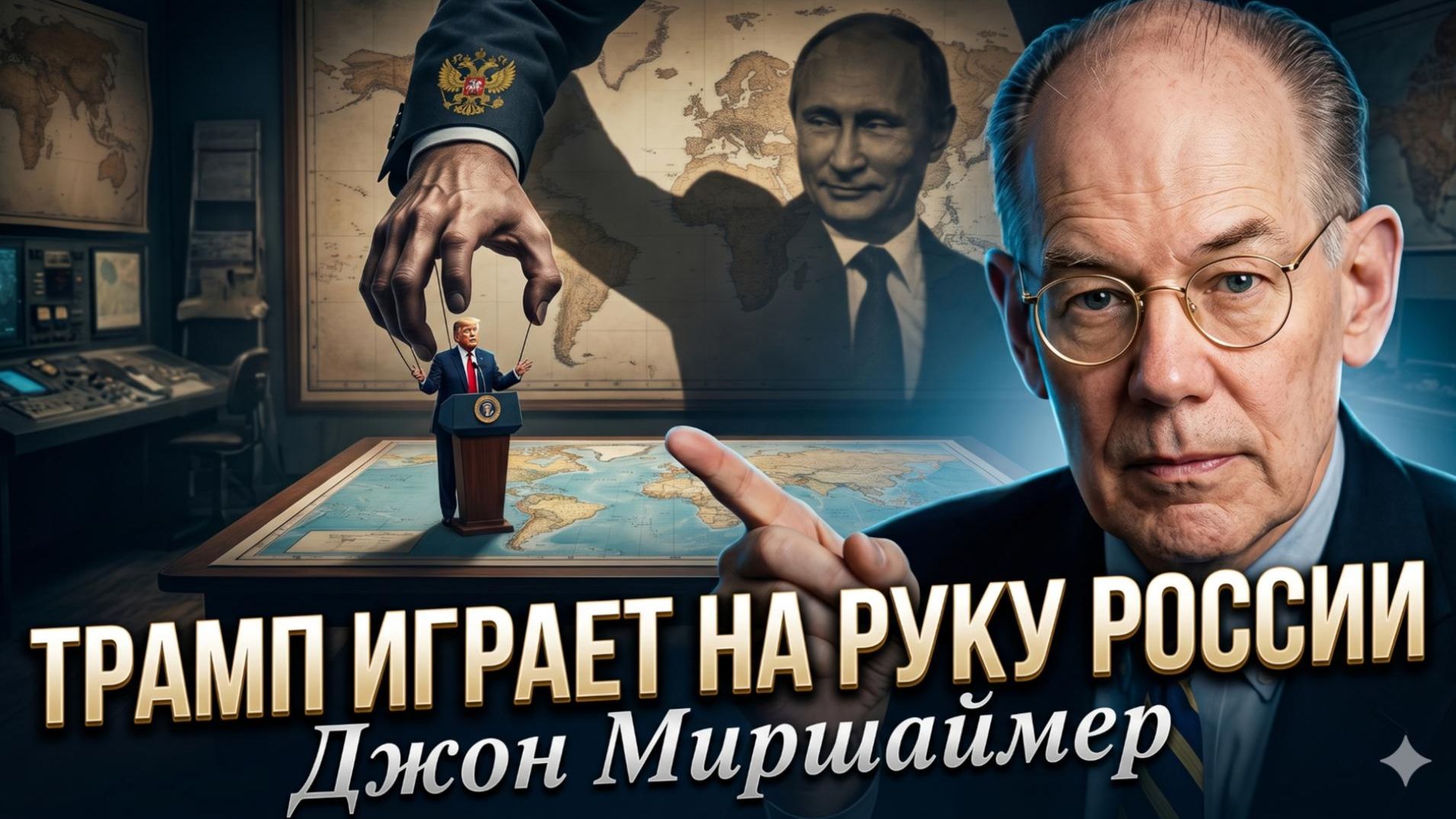 🤝Джон Миршаймер | Трамп играет на руку России