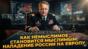 💀Дэниел Дэвис | Холодный душ для Запада: сценарий удара РФ по Европе. «Это не гипотеза»