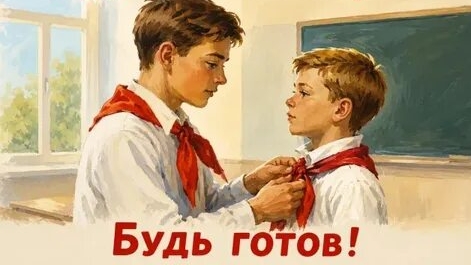 Пионерский дух - он всё ещё с нами. С днём пионерии. Шикарная музыкальная открытка.
