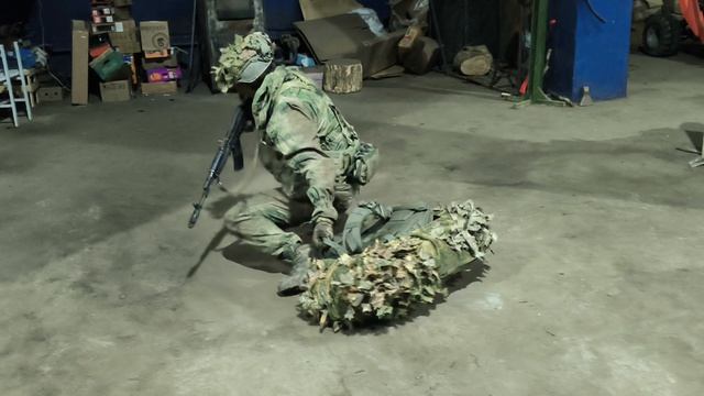 Отход с рейдовым рюкзаком