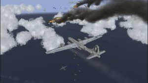 Ил-2FB Me-262 VS B-29 c модами эффектов и звуками