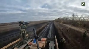 СВО РФ отражает атаку fpv дрона