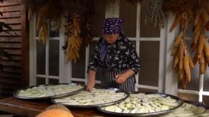 Заготовка дынь.