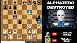 «НоваяLeelaZero4000Эло)РАЗГРОМИЛАAlphaZero,пожертвовавферзя 👑 |Шахматная стратегия | Шахматы | ИИ«р