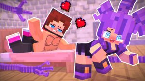 Лили Лавбрайдс заставила Джей Джея ВЛЮБИТЬСЯ в НЕЁ! — анимация из Minecraft