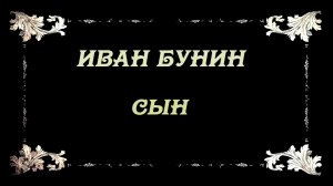 Иван Бунин - Сын. Рассказ