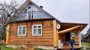 БАЛКОН ТЕРАССА И ВЕРАНДА ДЛЯ СТАРОГО БРЕВЕНЧАТОГО ДОМА