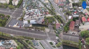 Благовещенск - обзор с высоты птичьего полета. Весна 2026г.
