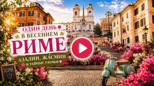 Один день в весеннем Риме: ароматы жасмина и места, которые не забываются