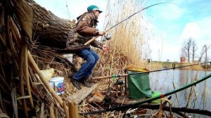 весенняя Рыбалка на карася удалась🐟🐟🐟