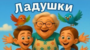 Ладушки 👏 | Русская Потешка | Развивающие Песенки