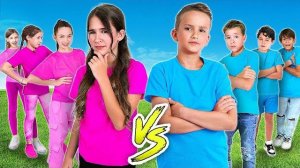 Экстремальный силовой челлендж между мальчиками и девочками!