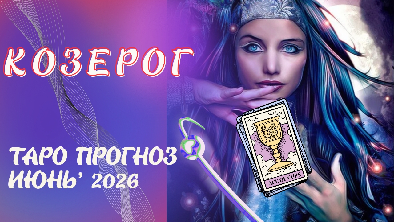 КОЗЕРОГ ♑️ таро прогноз на июнь 2026 от Наталии Эллиф