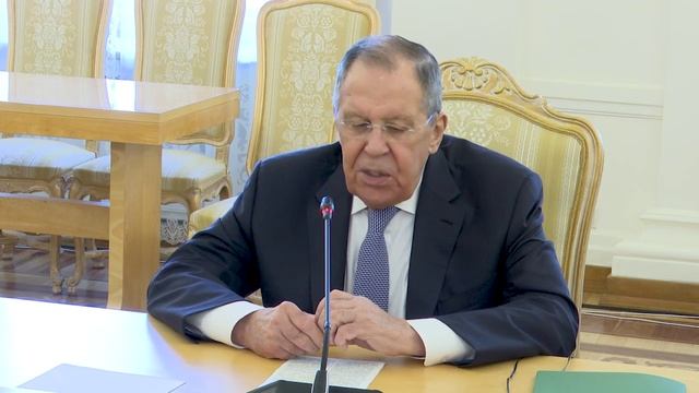 С.Лавров и С.Ойоно Эсоно Анге, Москва, 18 мая 2026 года