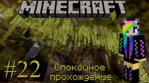 Ванильный Minecraft Спокойное прохождение #22 Снова пещера