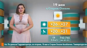 Погода в Старом Осколе на 19 мая