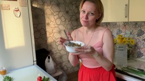 Готовлю салат на ужин, что мы купили, кулинарный канал