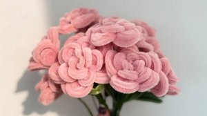 РОЗЫ ИЗ СИНЕЛЬНОЙ ПРОВОЛОКИ