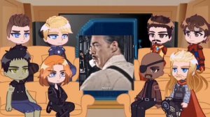 Marvel react to tony stark
