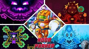 Super Magbot - Все Боссы + Концовка.