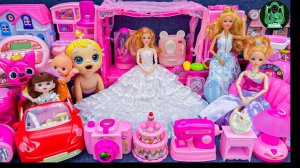 Играем в игрушки из мультика принцесса кукла Барби. Мультфильм для детей. ASMR АСМР