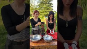 Потрясающий рецепт жареного во фритюре арбузного желе.