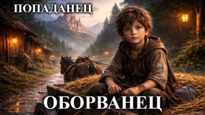 ОБОРВАНЕЦ | КНИГА 1 (Часть 1) ПОПАДАНЕЦ | АУДИОКНИГА | ФАНТАСТИКА | #аудиокнига #фантастика