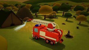 Авто Патруль -  Опасные американские горки - Автомобильный Город  🚓 🚒 детский мультфильм