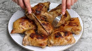 Все спрашивают рецепт! Куриные бедра с луком вкуснее любого шашлыка. Ужин за 60 минут