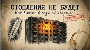 КАК ВЫЖИТЬ ❗ В ГОРОДСКОЙ КВАРТИРЕ БЕЗ СВЕТА И ГАЗА❗  (ВЫЖИВОГРАФИКА)
