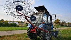 Грабли-ворошилки навесные 4 и 5 колесные Ижевск КОРМИЛЕЦ