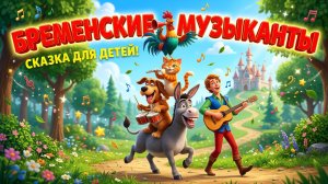 Сказка «Бременские музыканты» — веселая музыкальная история для детей и всей семьи