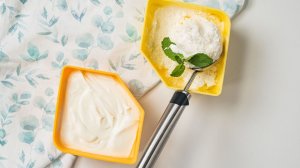 Пломбир с мятой