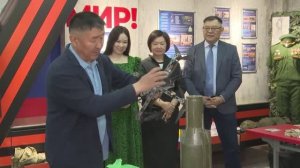 В БГУ переданы трофеи из зоны СВО: репортаж телекомпании «Тивиком»