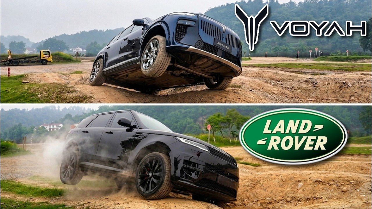 Voyah Taishan X8 едет на бездорожье как Land Rover… Серьёзно?!