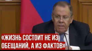 «Мы согласились на план США» — прошло полгода, а воз и ныне там Лавров санкции и Украину