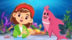 Акуленок (Моя Семья) - Развивающие и обучающие мультики - Baby shark # Max and Mia
